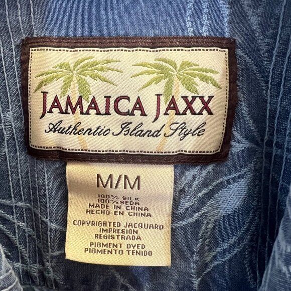 Jamaica Jaxx Button Up Casual Short Sleeve Shirt - Picture 5 of 11